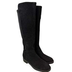 Blondo Waterproof Suede Knee High Boots Black Size 6.5 M